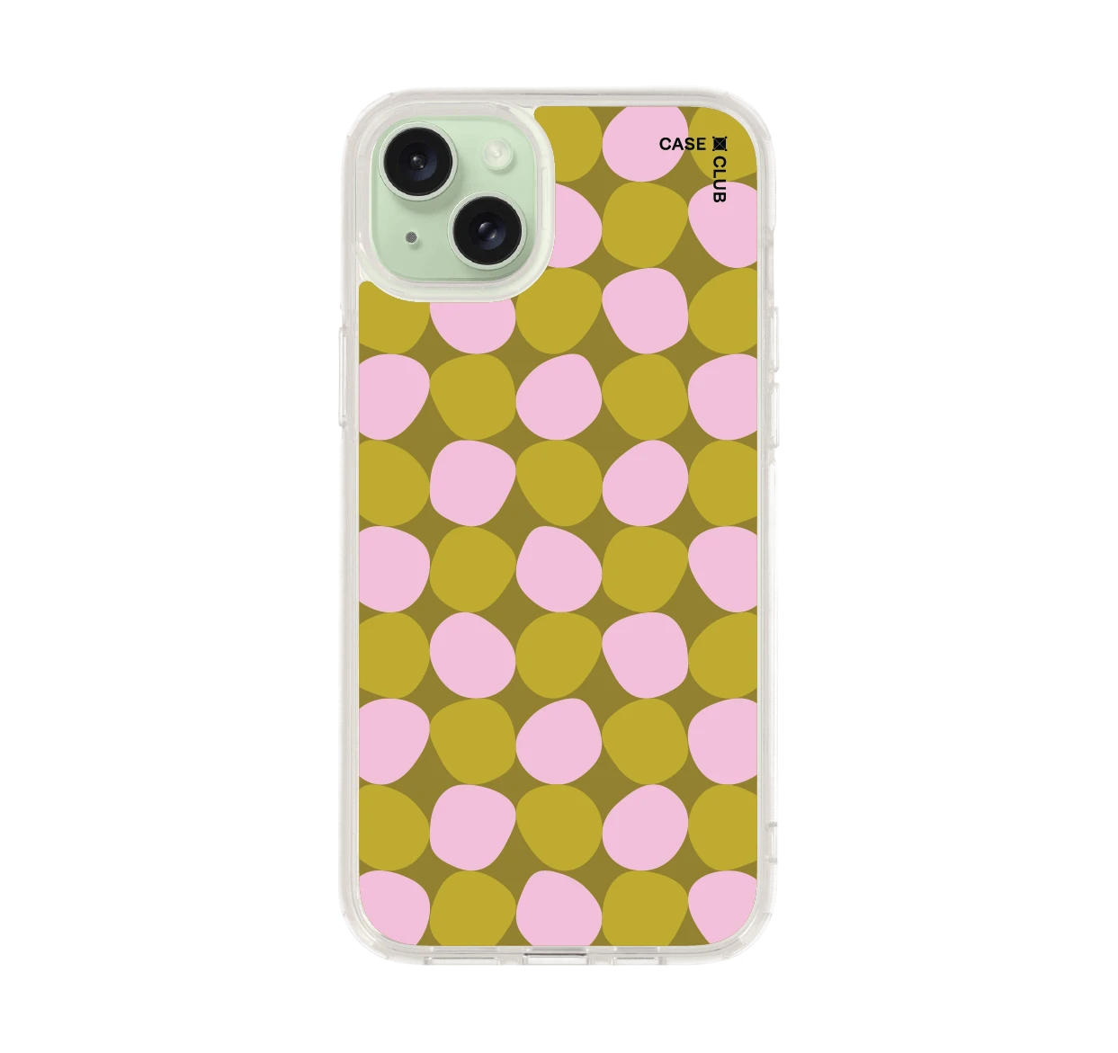 light green stack polka dots
